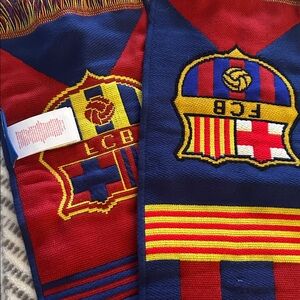 FCB Blue and Red Scarf